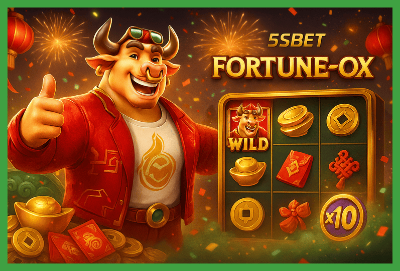 Fortune Ox no 5SBET - Aposte Agora e Reivindique Seus Ganhos