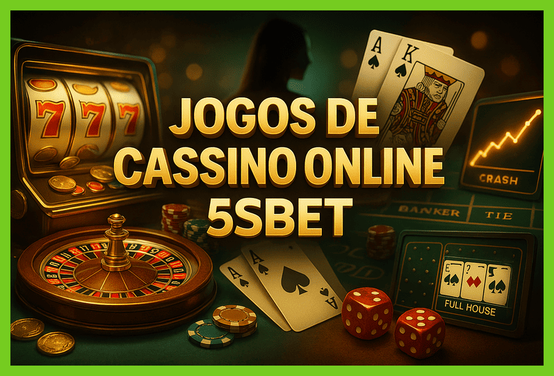 Jogos de cassino online inovadores e emocionantes na 5SBET